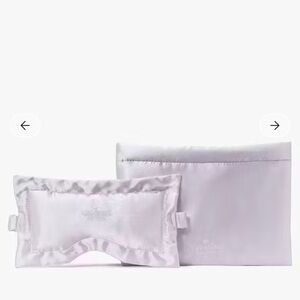 Lilac Eye Mask and Pouch Set